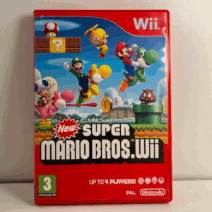 New Super Mario Bros. Wii Disc Case