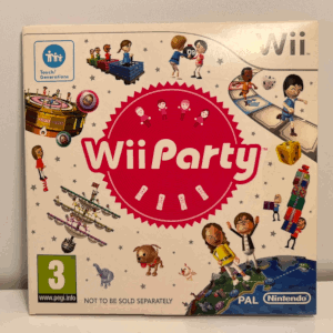 Wii Party Disc Cardboard Sleeve